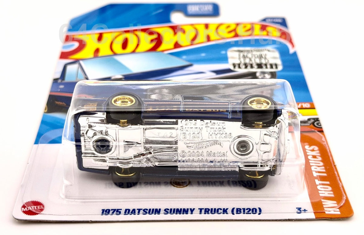 Hot Wheels Super Treasure Hunt STH - 1975 Datsun Sunny Truck (B120) -Factory Set