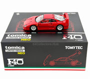 Tomica Limited Vintage NEO - Ferrari F40 1989 (Red) - Tomytec -With Moving Parts