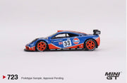 MINI GT - McLaren F1 GTR #33 - 1996 Le Mans 24Hr - Gulf Livery - #723