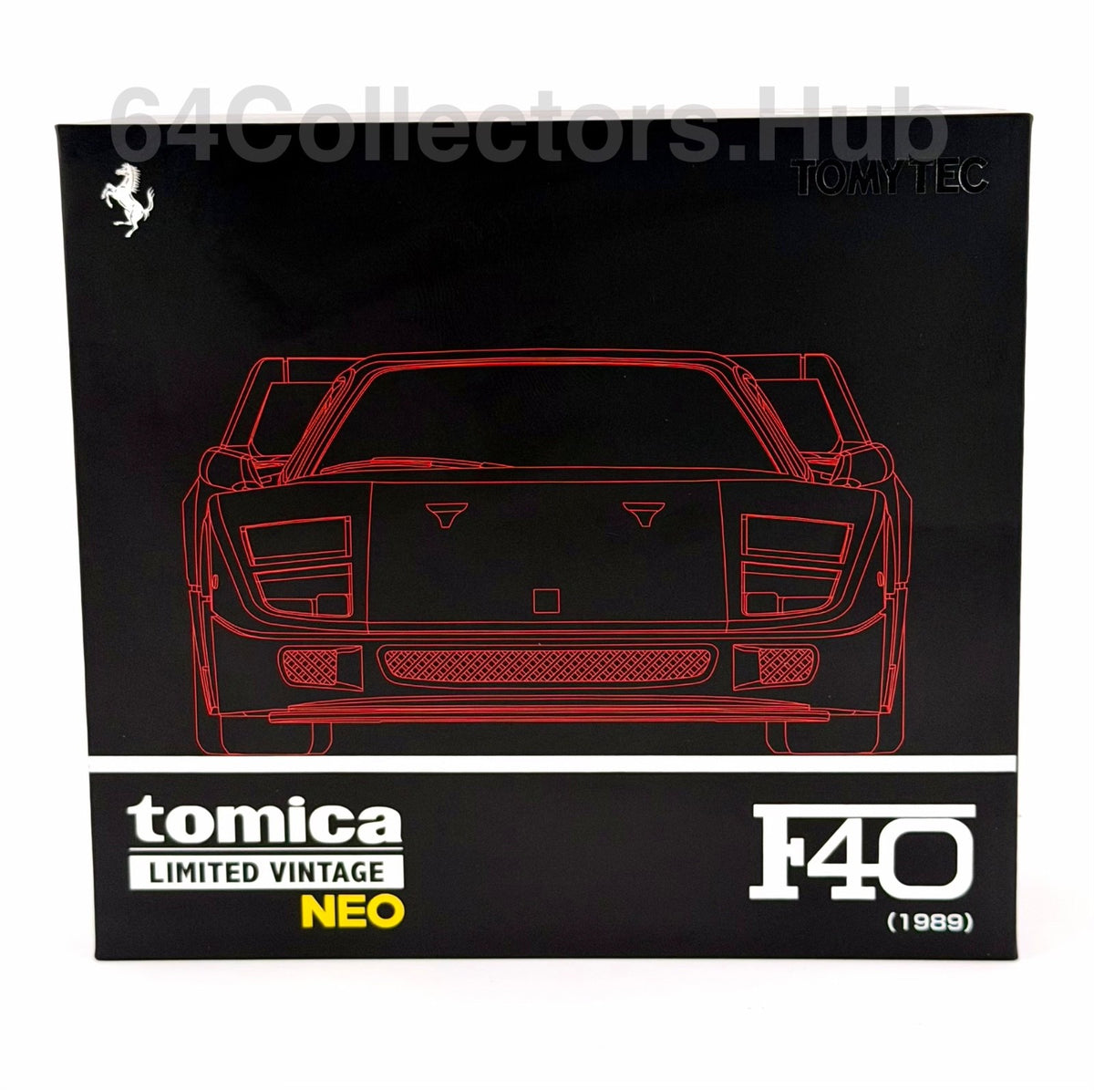 Tomica Limited Vintage NEO - Ferrari F40 1989 (Red) - Tomytec -With Moving Parts