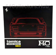 Tomica Limited Vintage NEO - Ferrari F40 1989 (Red) - Tomytec -With Moving Parts