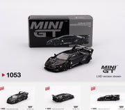 Mini GT x TSM - LB-Silhouette WORKS Lamborghini MURCIELAGO GT EVO Black - #1053