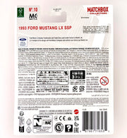 Matchbox Collectors - 1993 Ford Mustang LX SSP - 70 Years Series #10 - 2022
