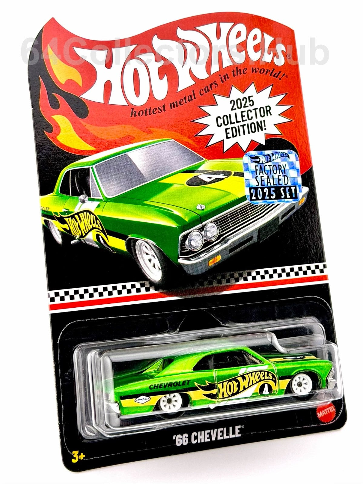 Hot Wheels ‘66 Chevelle - Collector Edition - Limited Factory Sealed Set 2025