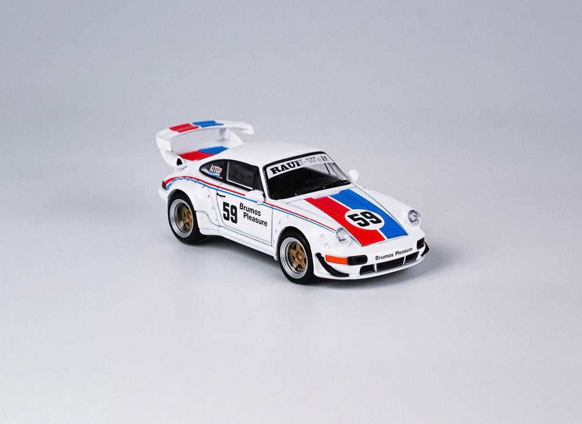 ModelModel x KiTGO Base - BP59 RWB 964 Rahu-Walt - Brumos Racing - Scale 1/64