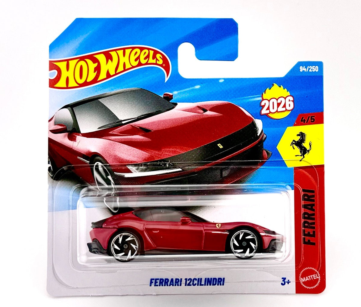 Hot Wheels - Ferrari 12Cilindri (Red) - 94/250 2026 D Case