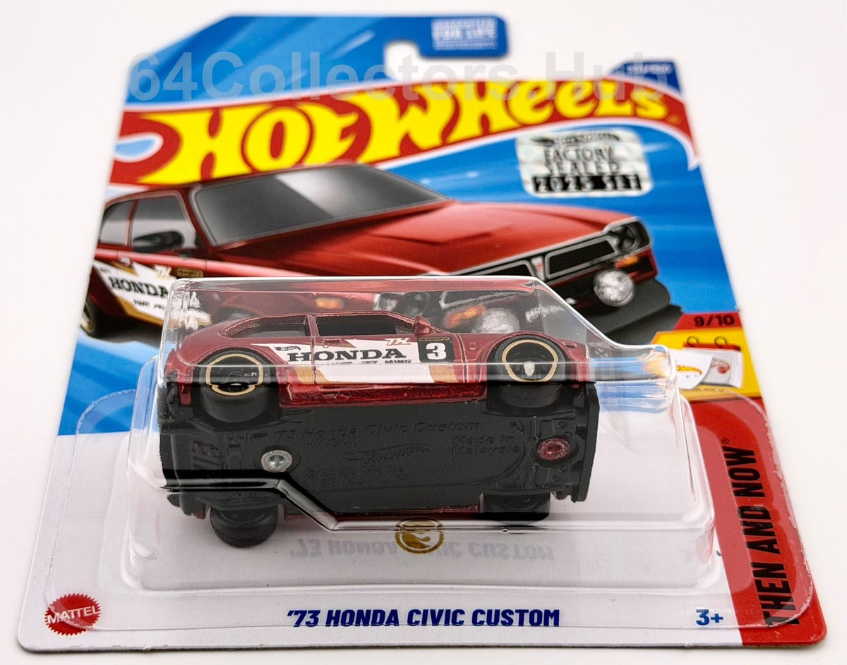 Hot Wheels Super Treasure Hunt - ’73 Honda Civic Custom -Factory Sealed 2025 Set