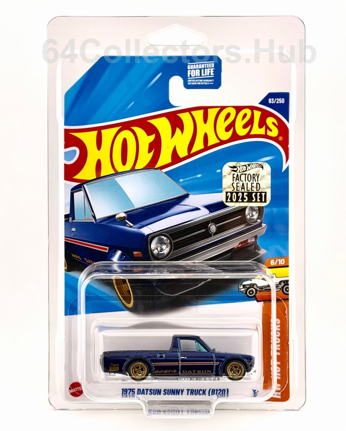 Hot Wheels Super Treasure Hunt STH - 1975 Datsun Sunny Truck (B120) -Factory Set
