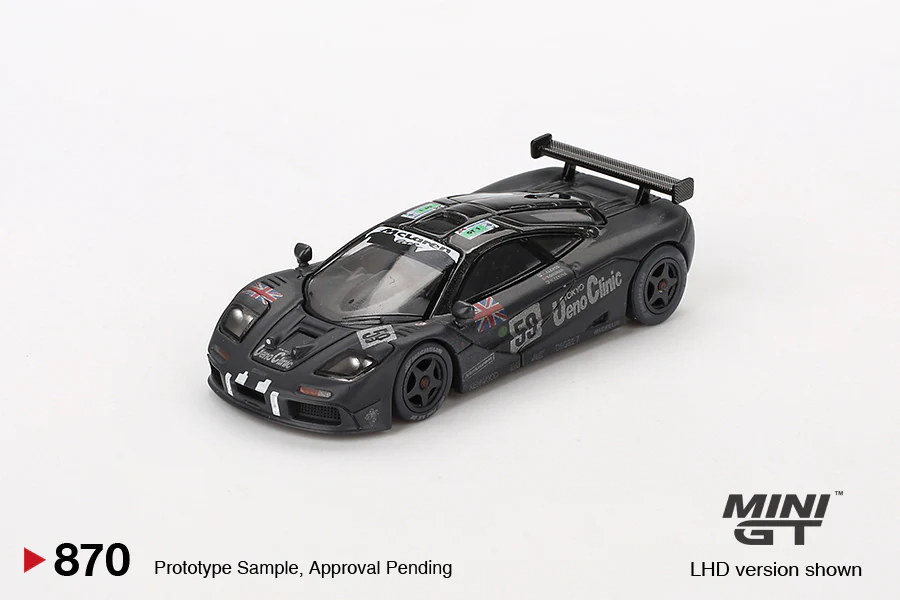 Mini GT McLaren F1 GTR #59 - 1995 Le Mans 24Hr Winner - Weathered #870 - Boxed