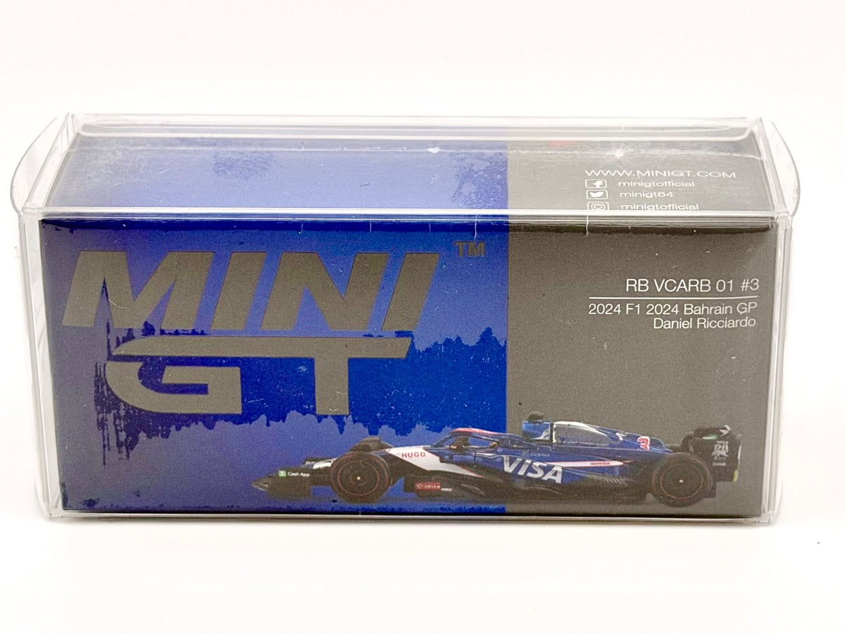 MINI GT - Racing Bulls RB VCARB 01 #3 - 2024 Bahrain GP - Daniel Ricciardo #1006