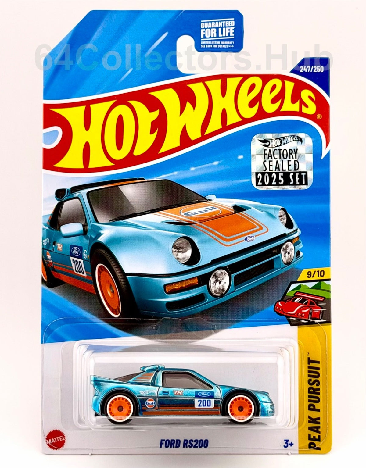 Hot Wheels Super Treasure Hunt STH - Ford RS200 - Factory Sealed 2025 Set