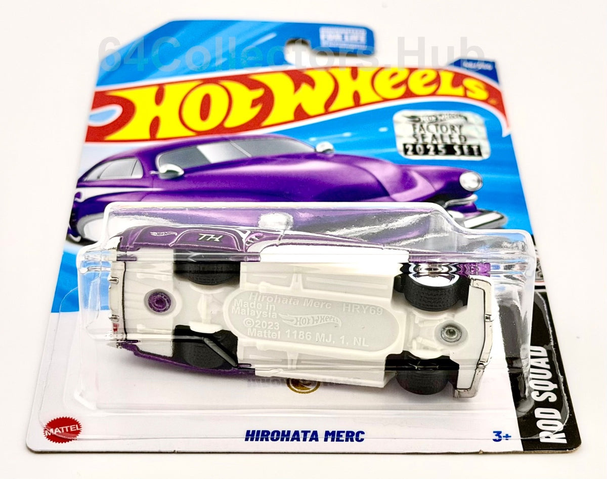 Hot Wheels Super Treasure Hunt STH - Hirohata Merc - Factory Sealed 2025 Set