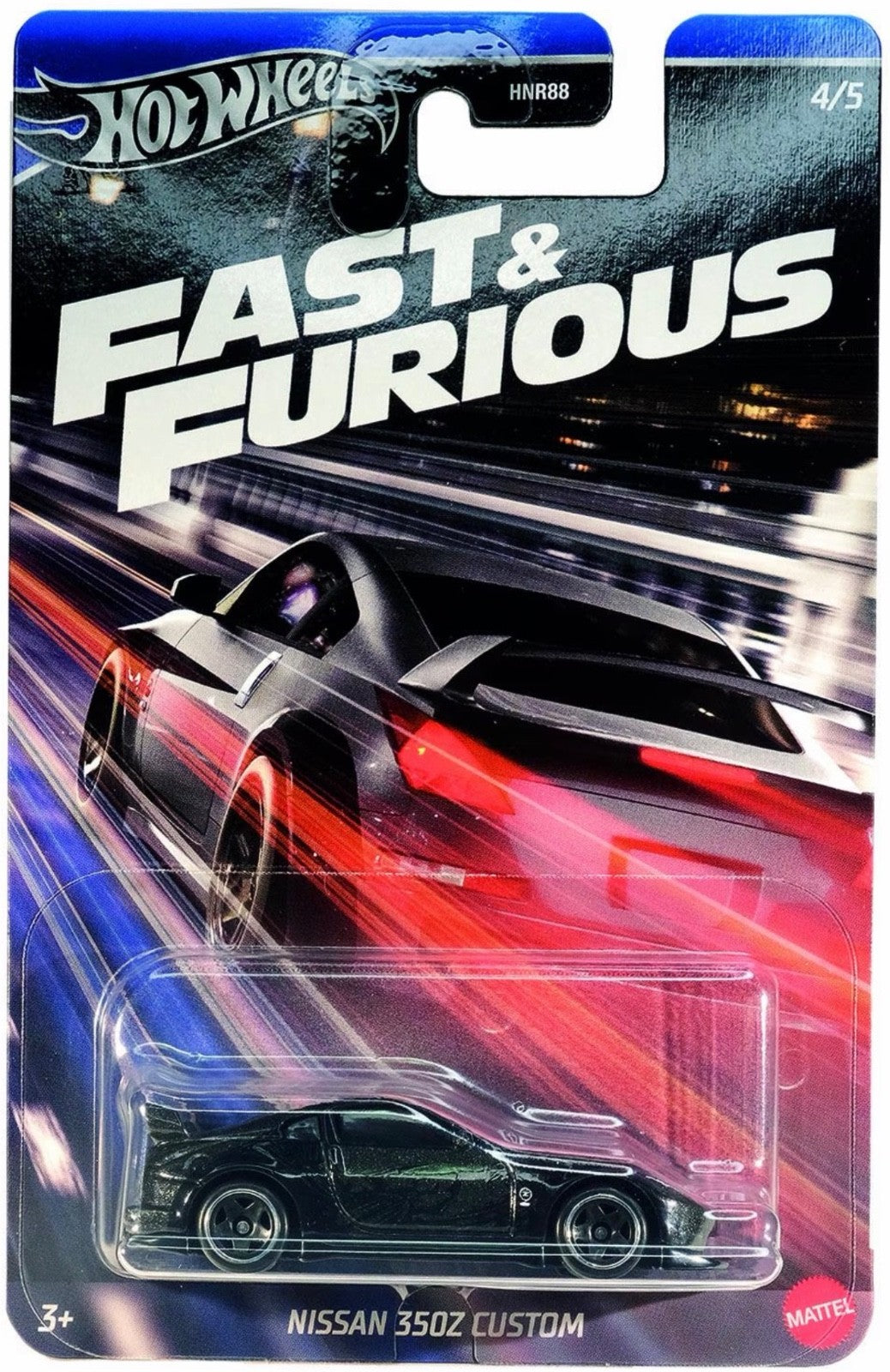 Hot Wheels Silver Series Full Set - Fast & Furious 2024 Mix 4 - Night Racers