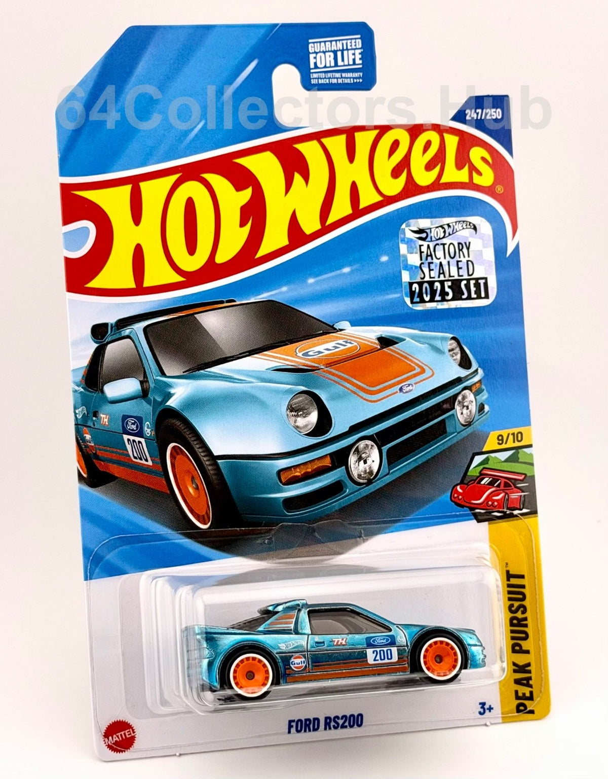 Hot Wheels Super Treasure Hunt STH - Ford RS200 - Factory Sealed 2025 Set