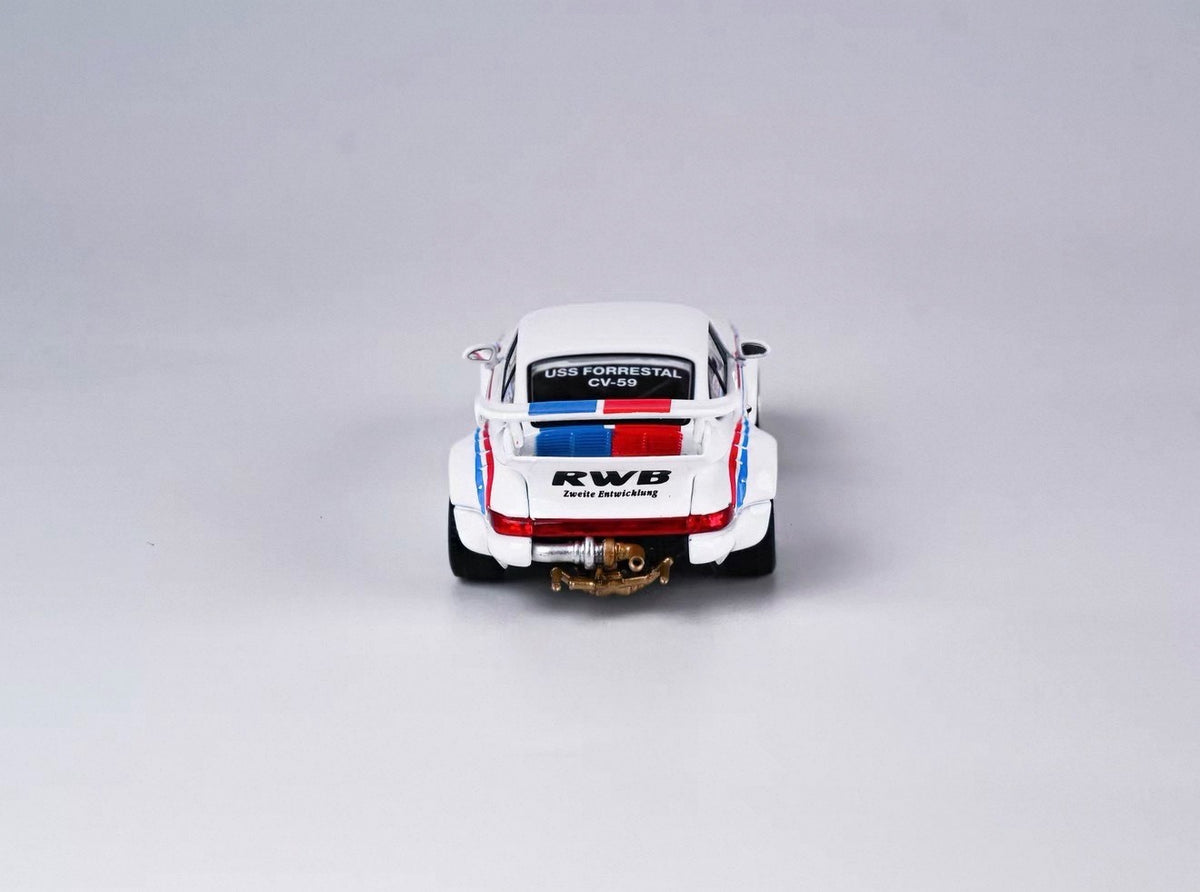 ModelModel x KiTGO Base - BP59 RWB 964 Rahu-Walt - Brumos Racing - Scale 1/64