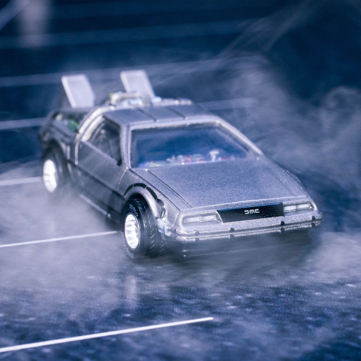 Hot Wheels Back To The Future 40th Anniversary SDCC Exclusive DeLorean Rare