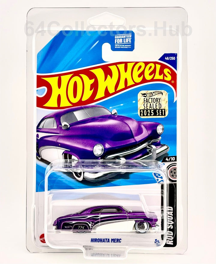 Hot Wheels Super Treasure Hunt STH - Hirohata Merc - Factory Sealed 2025 Set