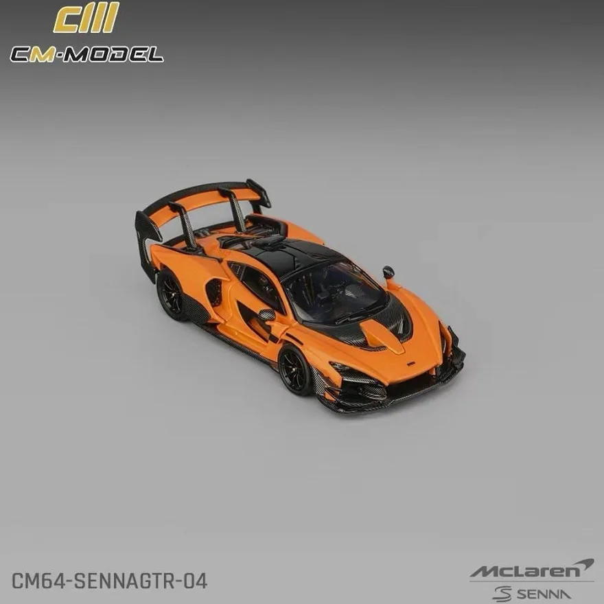 CM Model - McLaren Senna GTR (Orange) - 1/64 - Limited Edition -CM64-SennaGTR-04