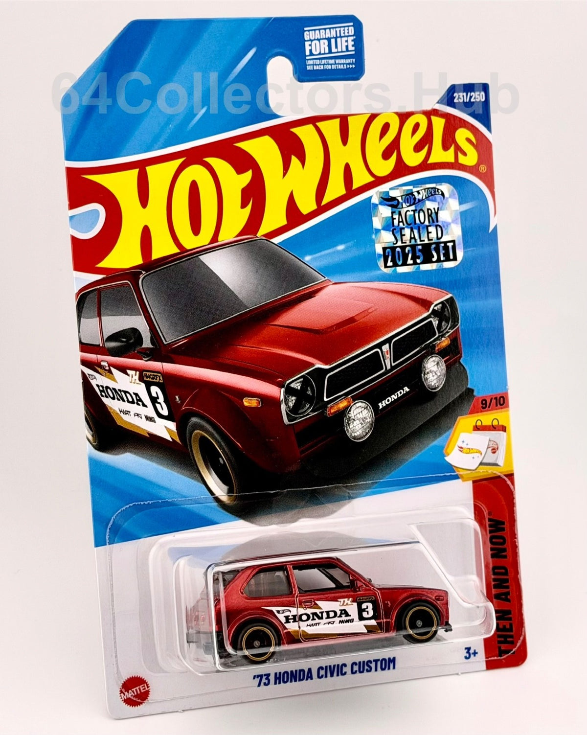 Hot Wheels Super Treasure Hunt - ’73 Honda Civic Custom -Factory Sealed 2025 Set