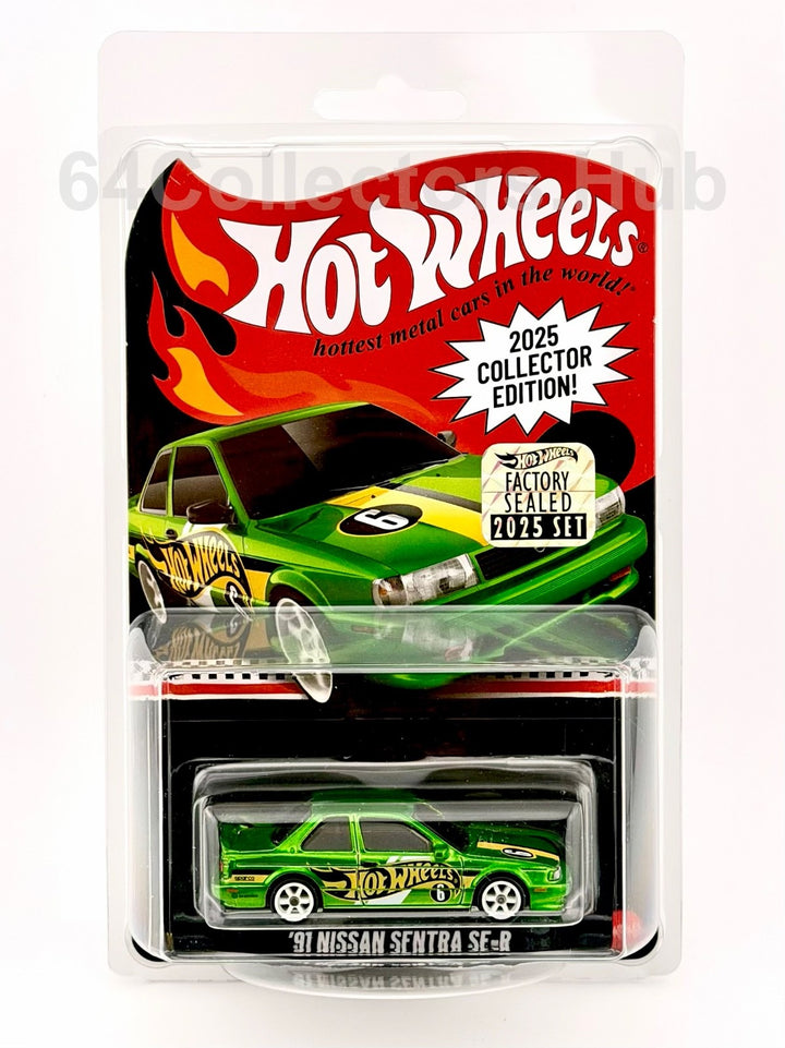 Hot Wheels ’91 Nissan Sentra SE-R - Collector Edition - Factory Sealed 2025 Set