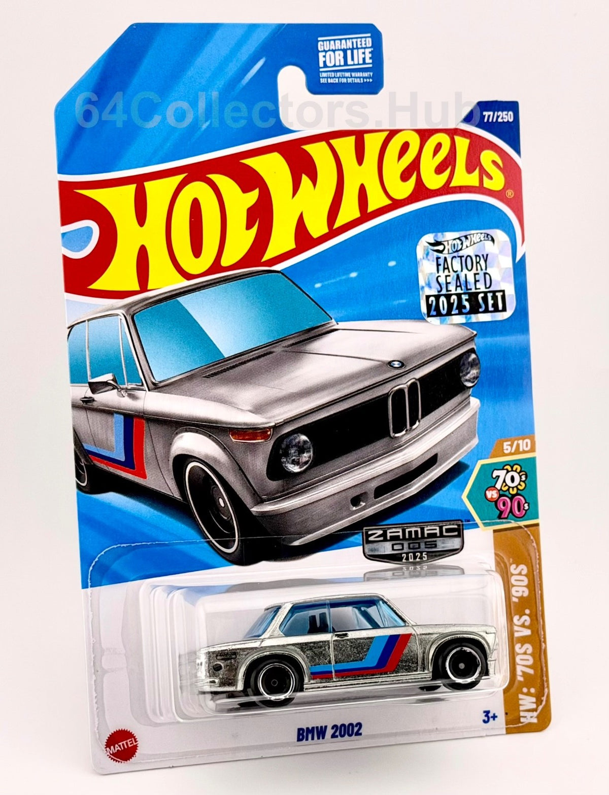 Hot Wheels ZAMAC Walmart Exclusive - BMW 2002 - Factory Sealed 2025 Set