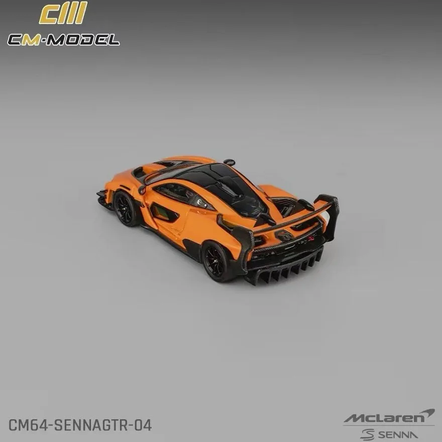CM Model - McLaren Senna GTR (Orange) - 1/64 - Limited Edition -CM64-SennaGTR-04