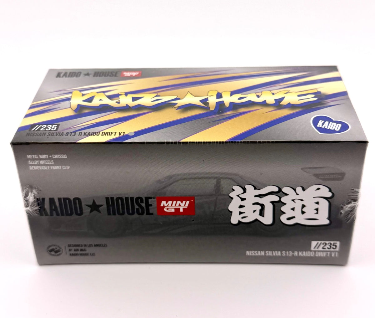 KAIDO HOUSE x MINI GT - Nissan Silvia S13-R KAIDO DRIFT V1 - #235