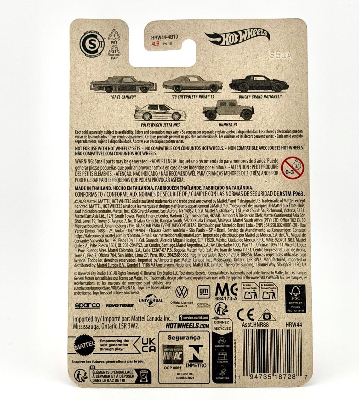 Hot Wheels Silver - Volkswagen Jetta Mk3 (White) - HW Decades of Fast - 2023