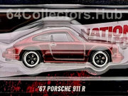 Hot Wheels Silver Series Chase - ‘67 Porsche 911 R (Spectraflame Red) - 5/5