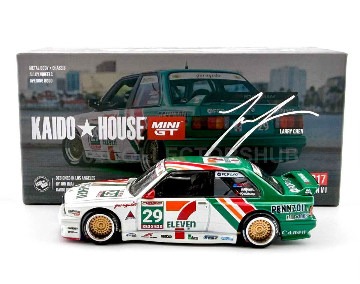 Kaido House Mini GT - BMW M3 Kaido Works Larry Chen V1 7-Eleven - #217 - Sealed