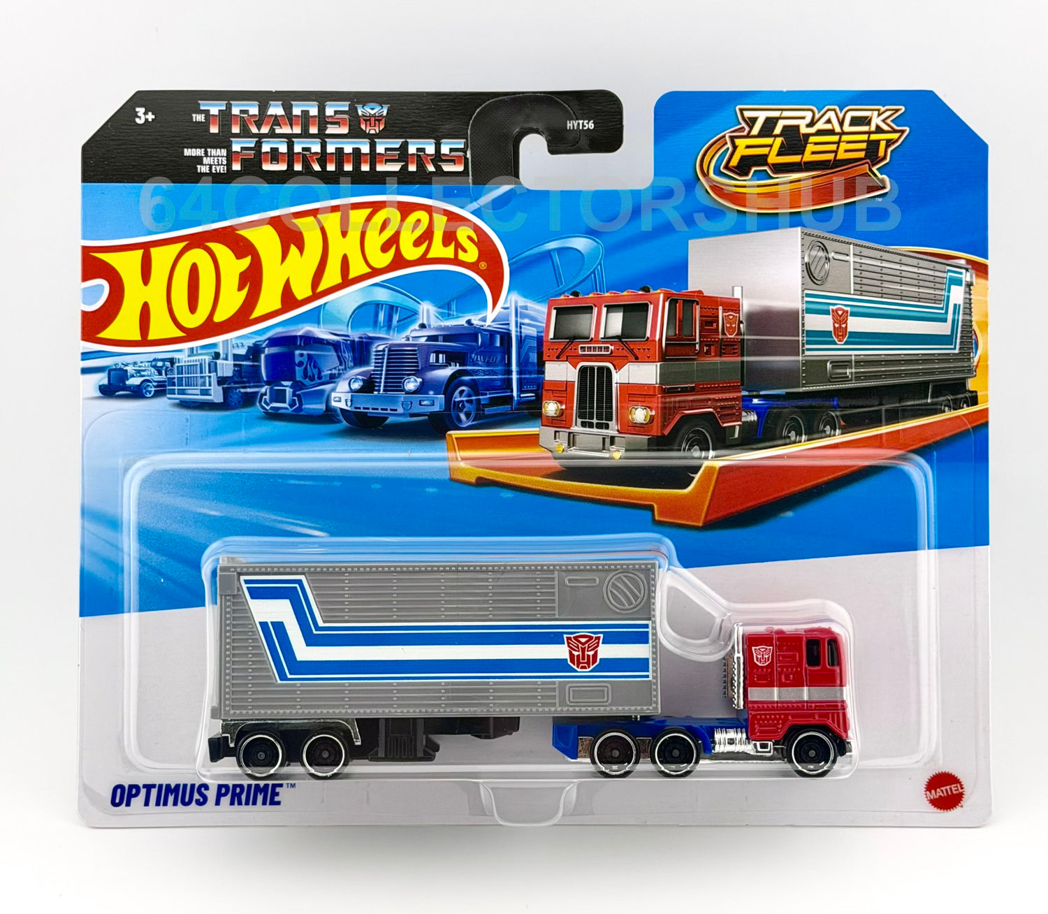 Hot Wheels - Optimus Prime - Transformers - Track Fleet - HYT56