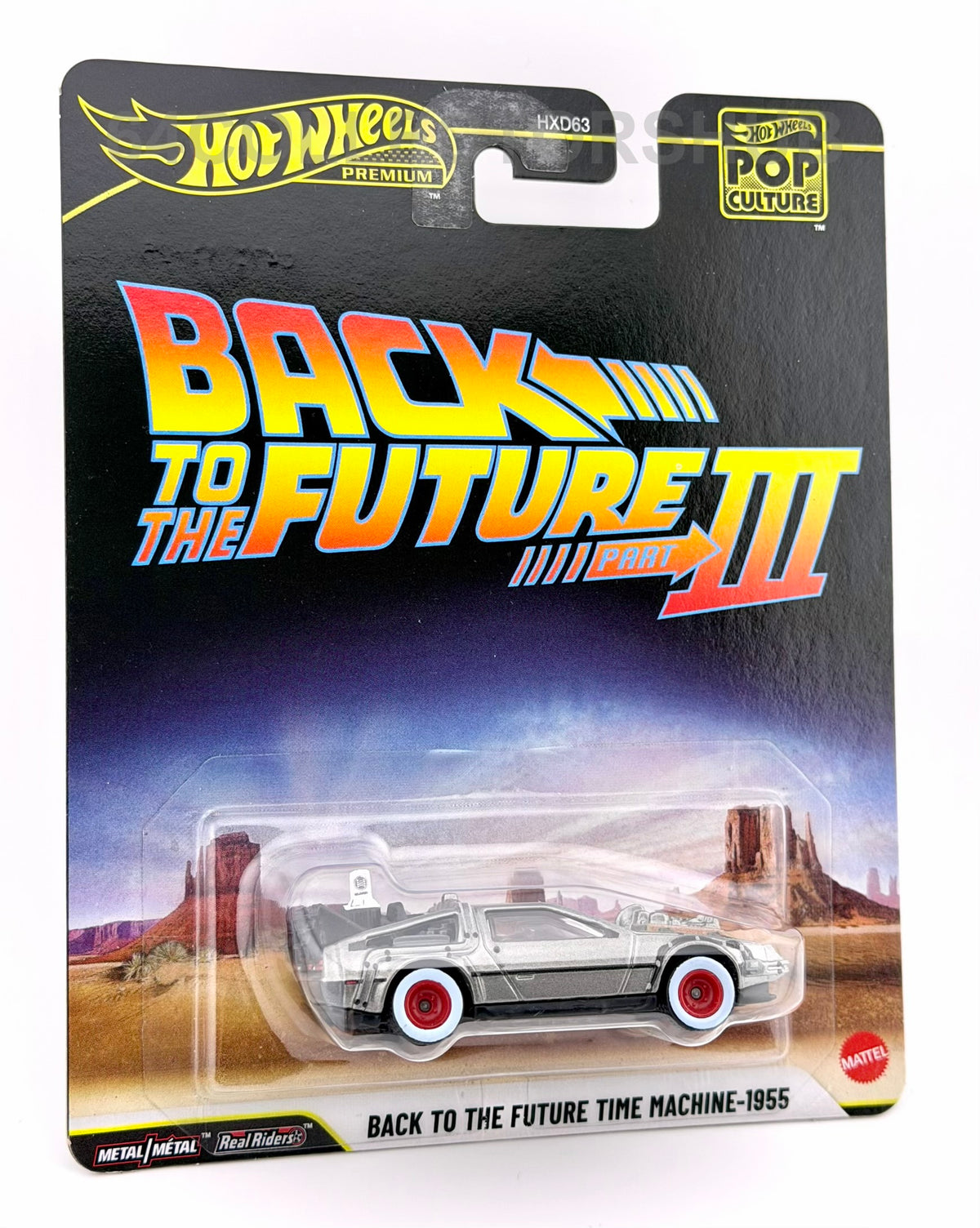 Hot Wheels Premium - Back to the Future Time Machine 1955 - Pop Culture - 2025