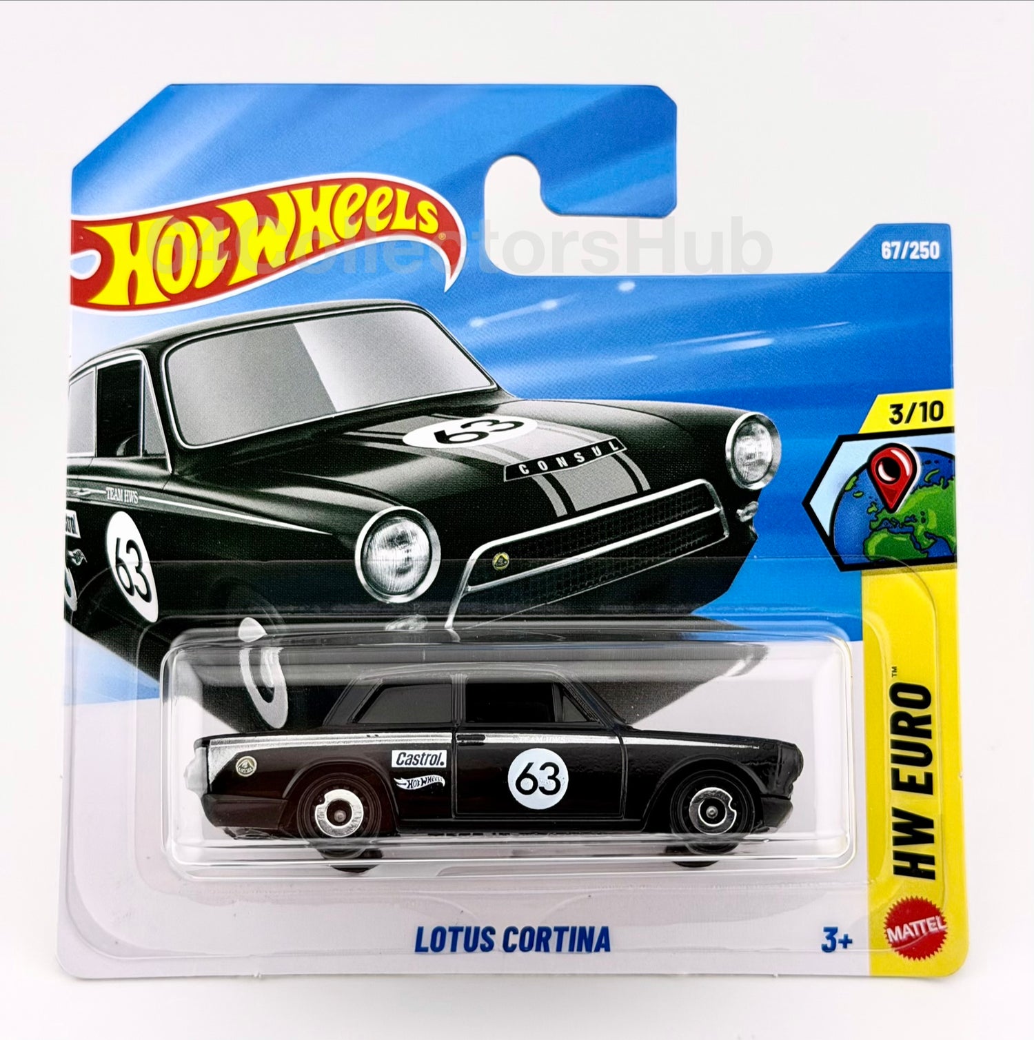 Hot Wheels - Lotus Cortina - Black - HW Euro - 67/250 - 2026