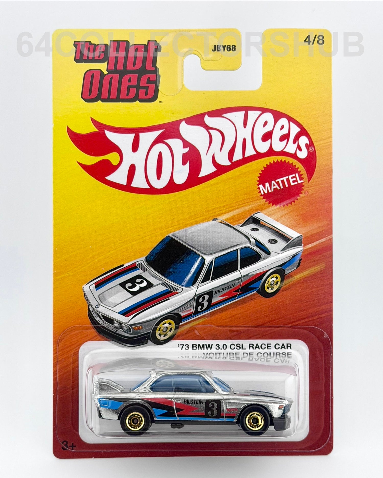 Hot Wheels - '73 BMW 3.0 CSL Race Car ZAMAC - The Hot Ones 4/8 - 2026