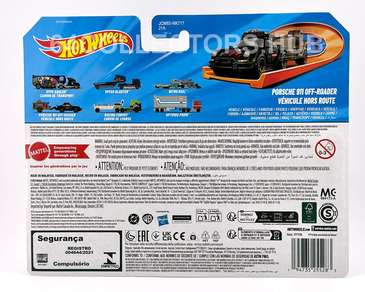 Hot Wheels - Porsche 911 Off-Roader - Black - Track Fleet - 2025