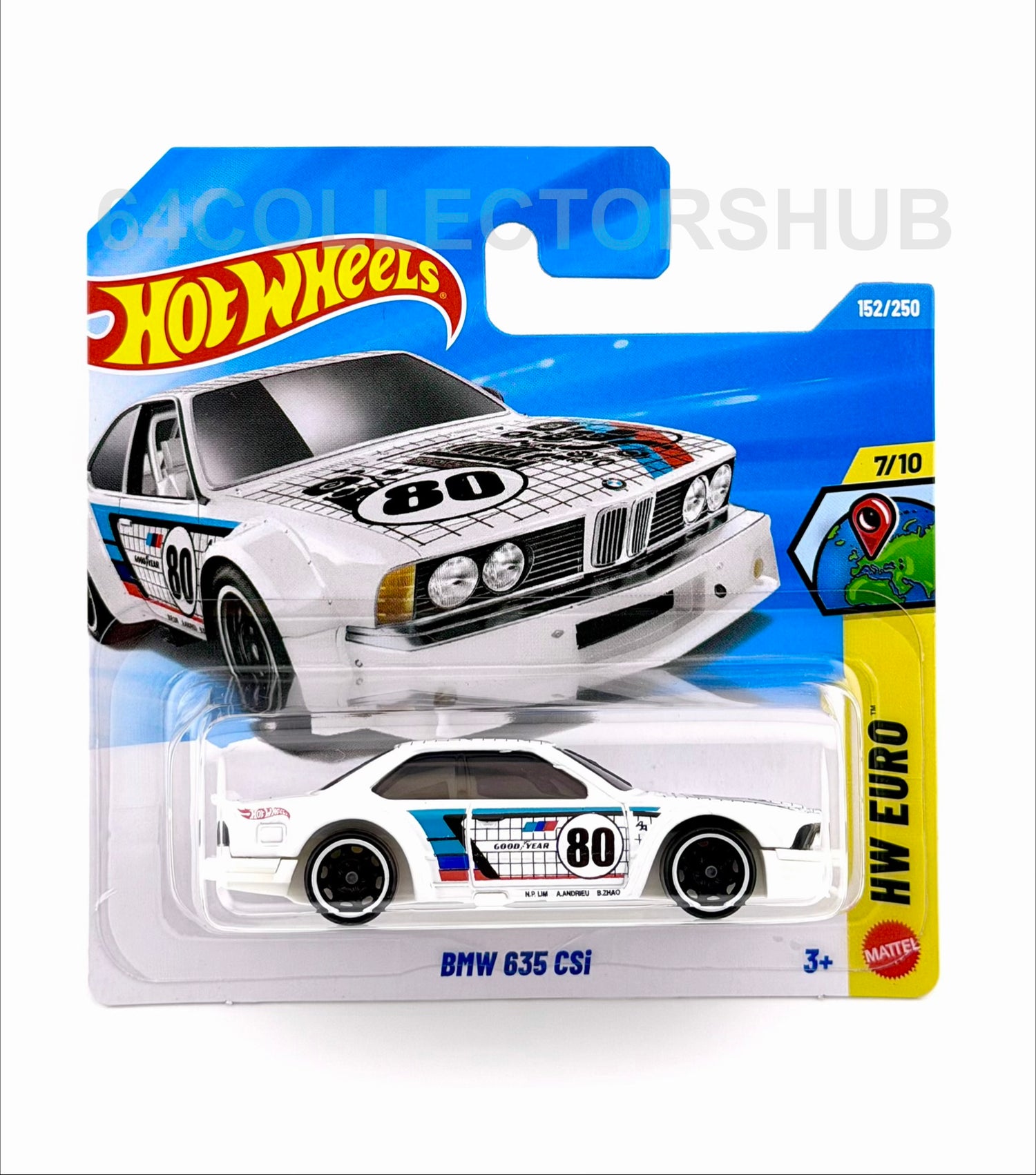 Hot Wheels - BMW 635 CSi - White - HW Euro - 152/250 - 2026