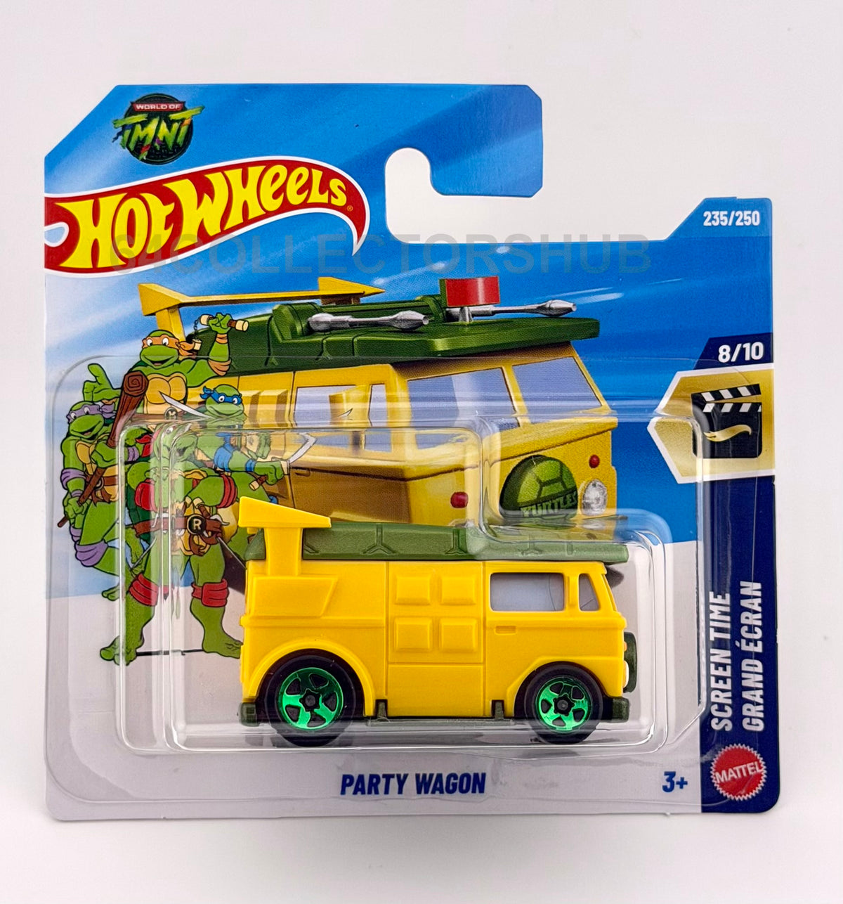 Hot Wheels - Party Wagon - TMNT - Screen Time - 235/250 - 2026