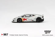 Mini GT - Lamborghini Huracan LB WORKS v2 - Redbull Mad Mike NIMBUL #967 - Boxed