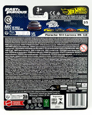 Hot Wheels Premium - Porsche 911 Carrera RS 3.8 - Fast & Furious 3/5 - 2024