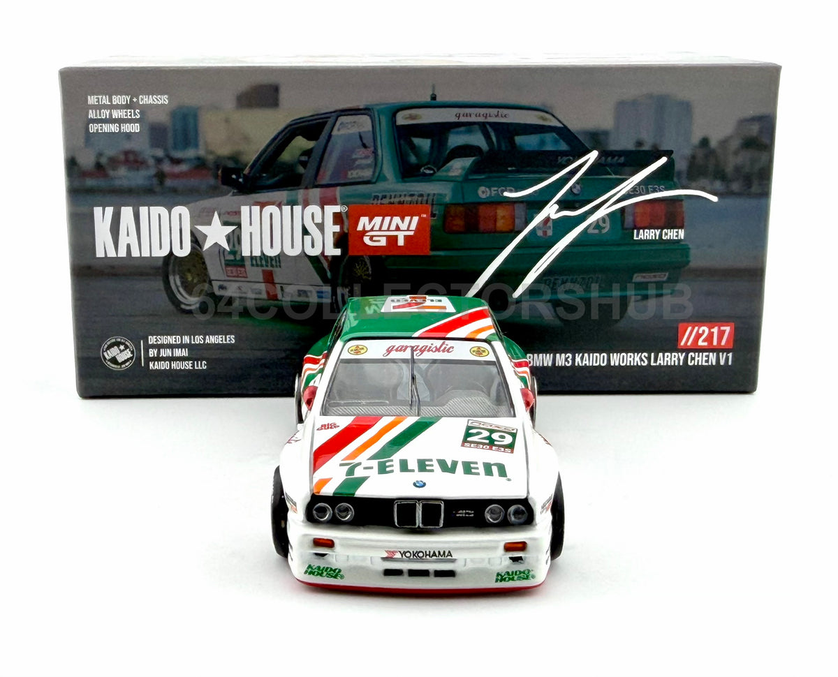 Kaido House Mini GT - BMW M3 Kaido Works Larry Chen V1 7-Eleven - #217 - Sealed