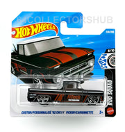 Hot Wheels - Custom ’62 Chevy Pickup - Black - Rod Squad - 220/250 - 2026