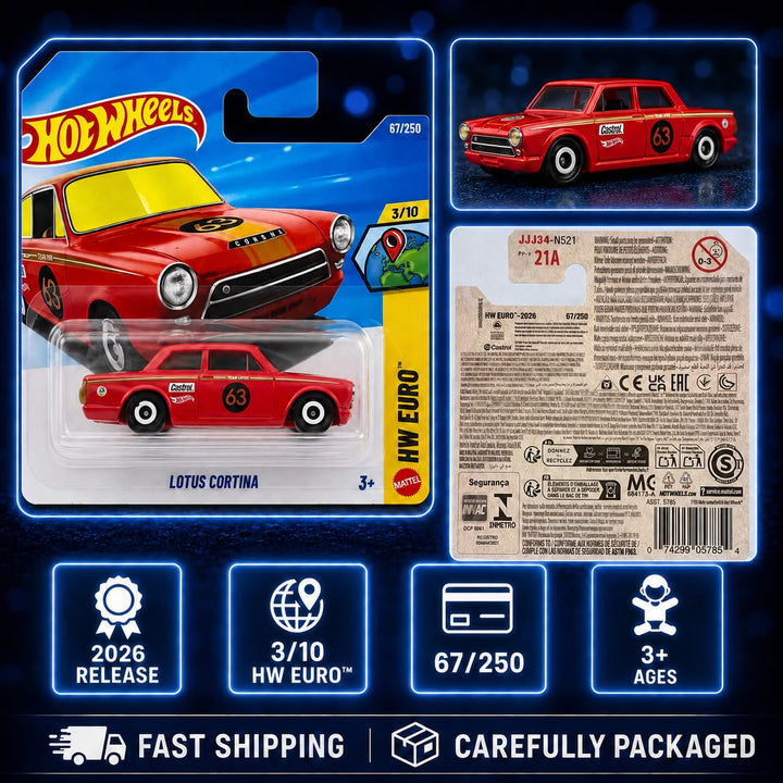 Hot Wheels Lotus Cortina - HW Euro - 2026