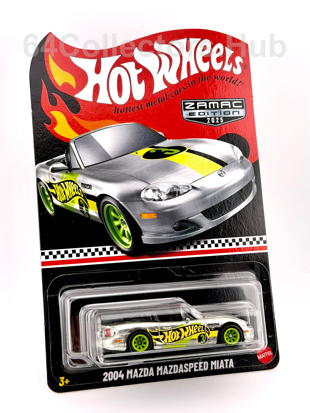 Hot Wheels - 2004 Mazda Mazdaspeed Miata ZAMAC - 2025 Collector Edition