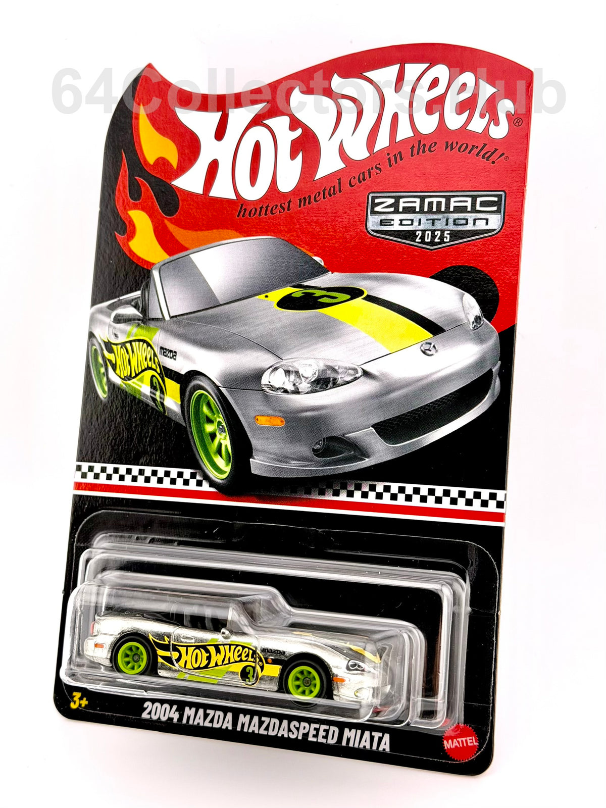 Hot Wheels - 2004 Mazda Mazdaspeed Miata ZAMAC - 2025 Collector Edition