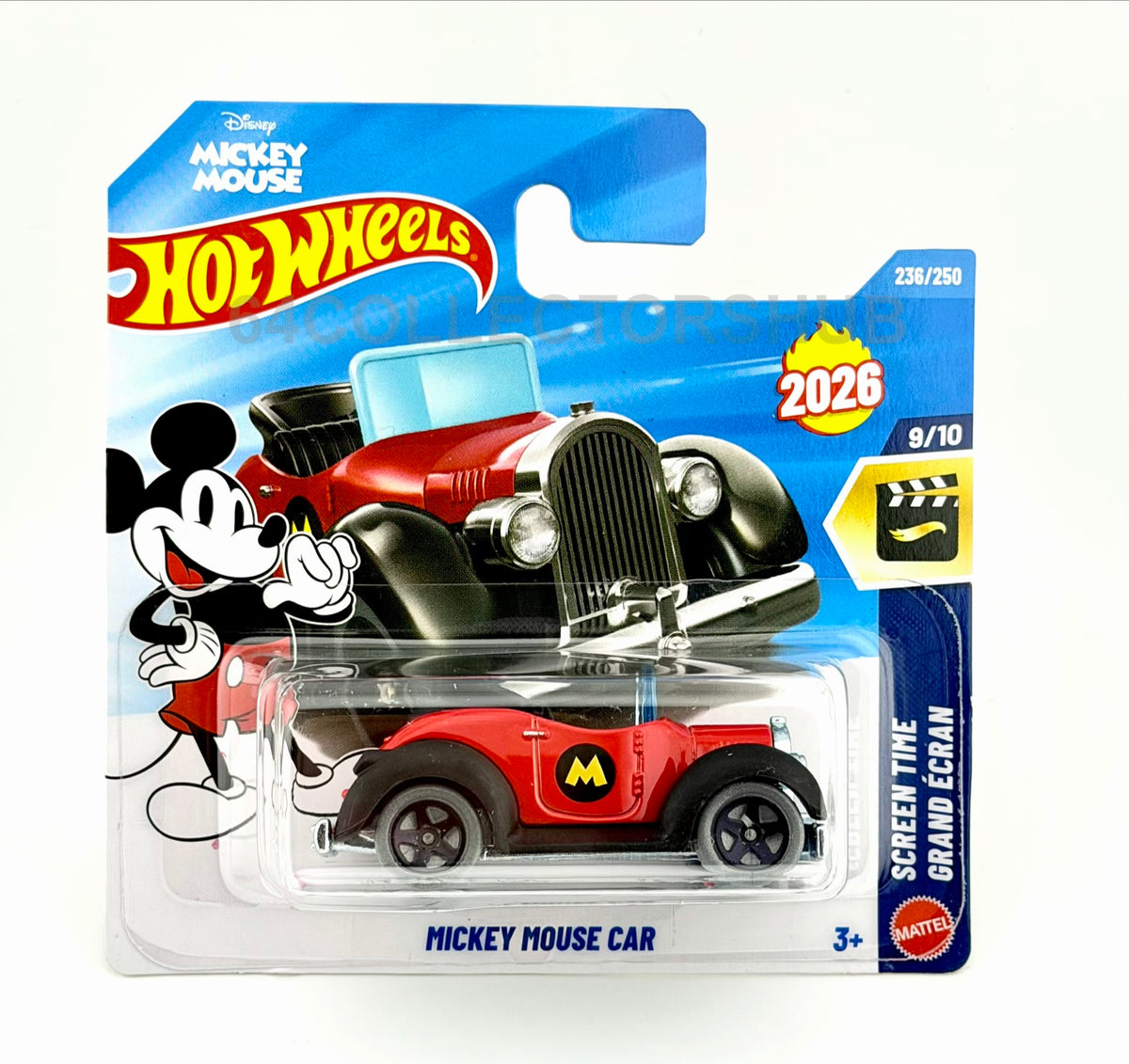 Hot Wheels - Mickey Mouse Car - Screen Time - 236/250 - 2026