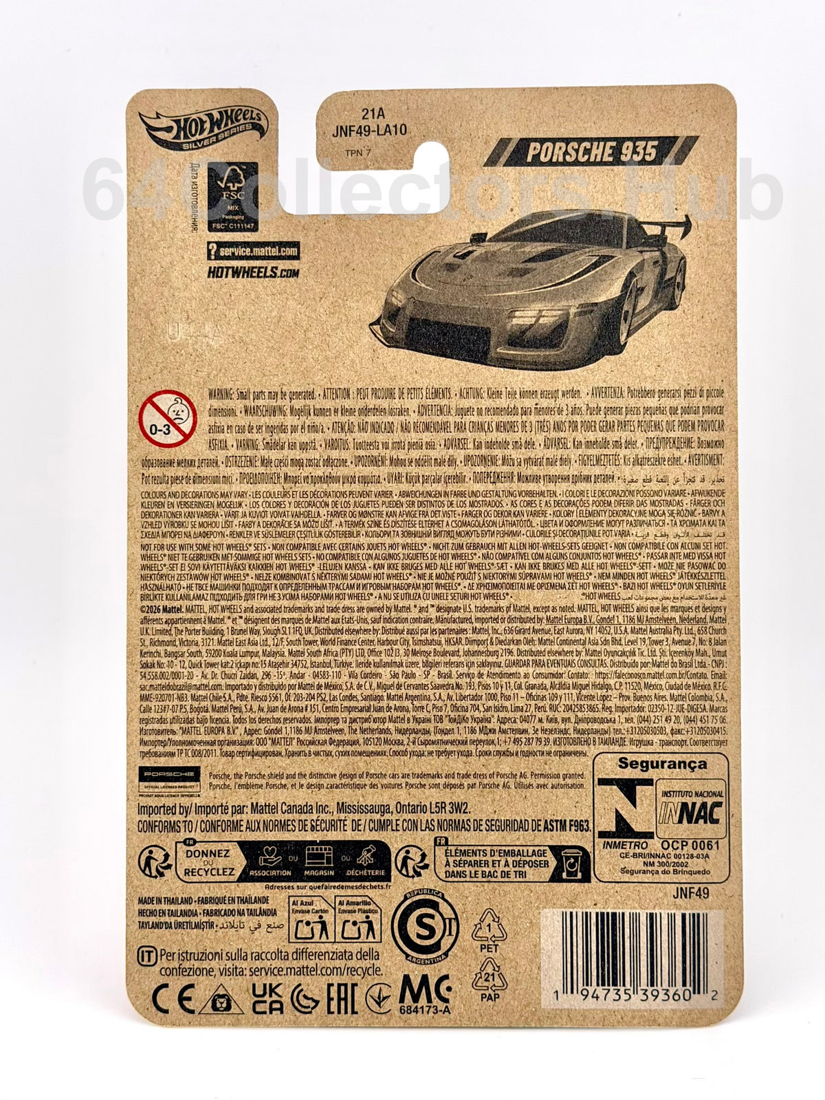 Hot Wheels Porsche 935 Red - 2026 Lunar New Year - Year of the Horse