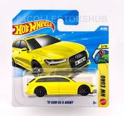 Hot Wheels - '17 Audi RS 6 Avant - Yellow - HW Euro - 66/250 - 2026