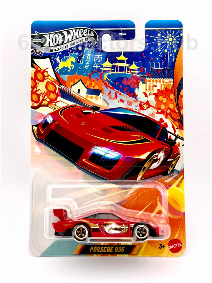 Hot Wheels Porsche 935 Red - 2026 Lunar New Year - Year of the Horse
