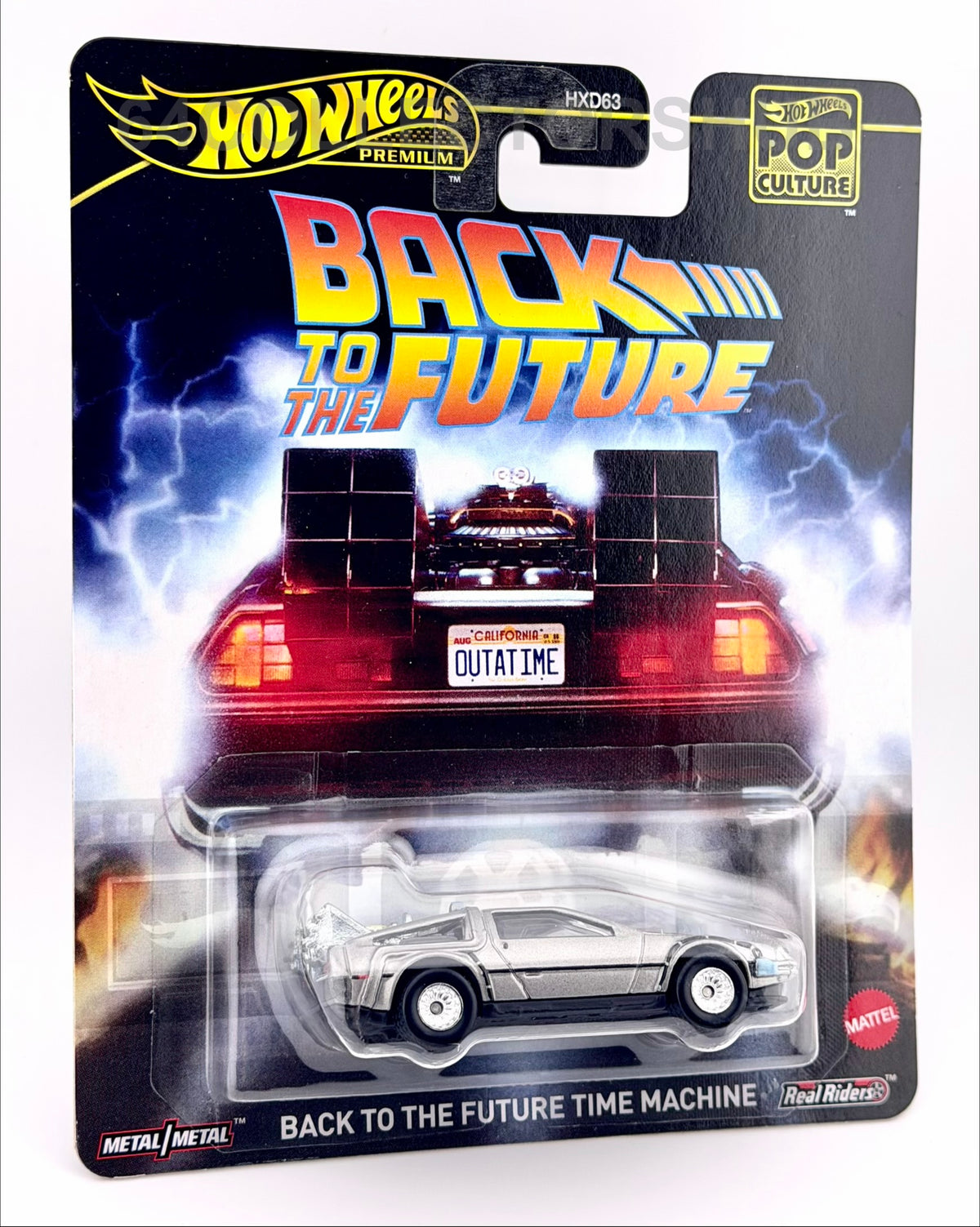 Hot Wheels Premium - Back to the Future Time Machine - Pop Culture - 2025