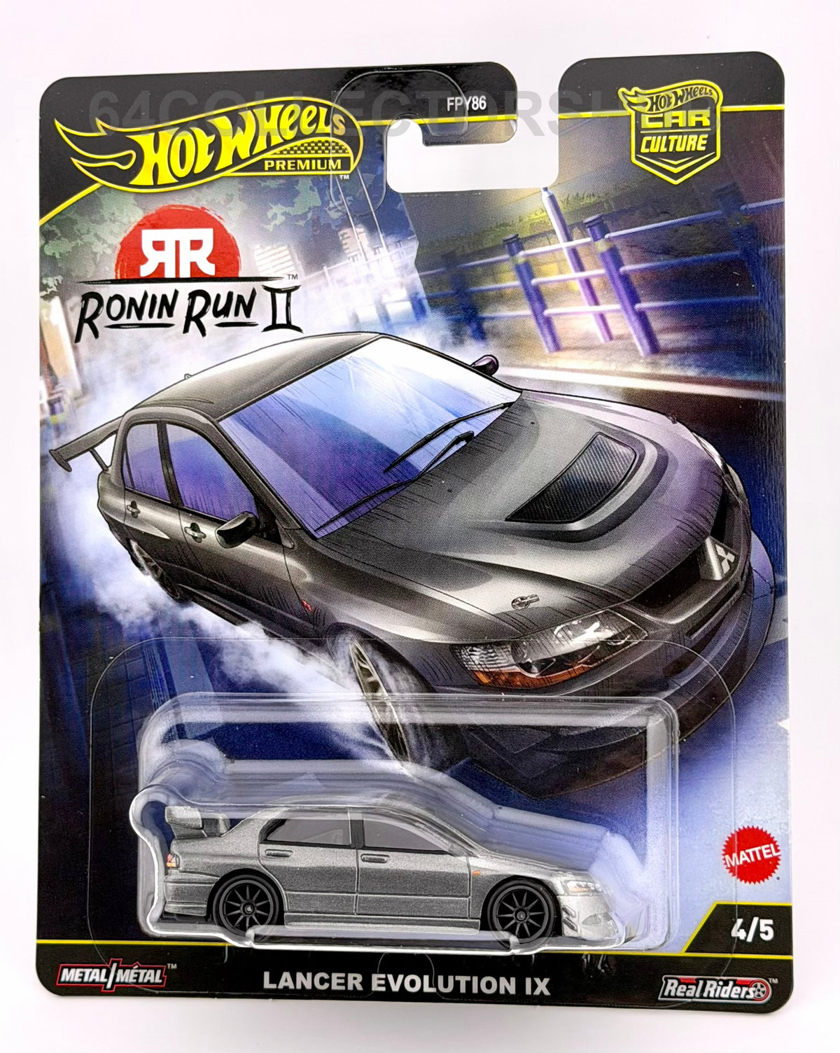 Hot Wheels Premium - Mitsubishi Lancer Evolution IX - Ronin Run II - 4/5